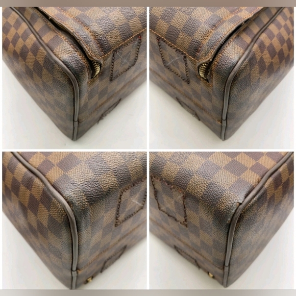 SALE! Auth Louis Vuitton Damier Ebene Nokita Grans Model Travel Bag/Suitcase - Picture 6 of 16